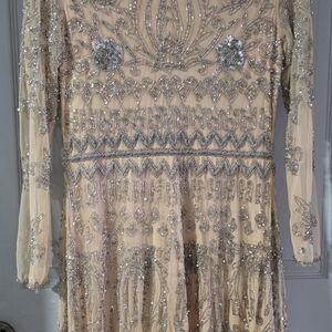 Elegant Embellished Evening Dress